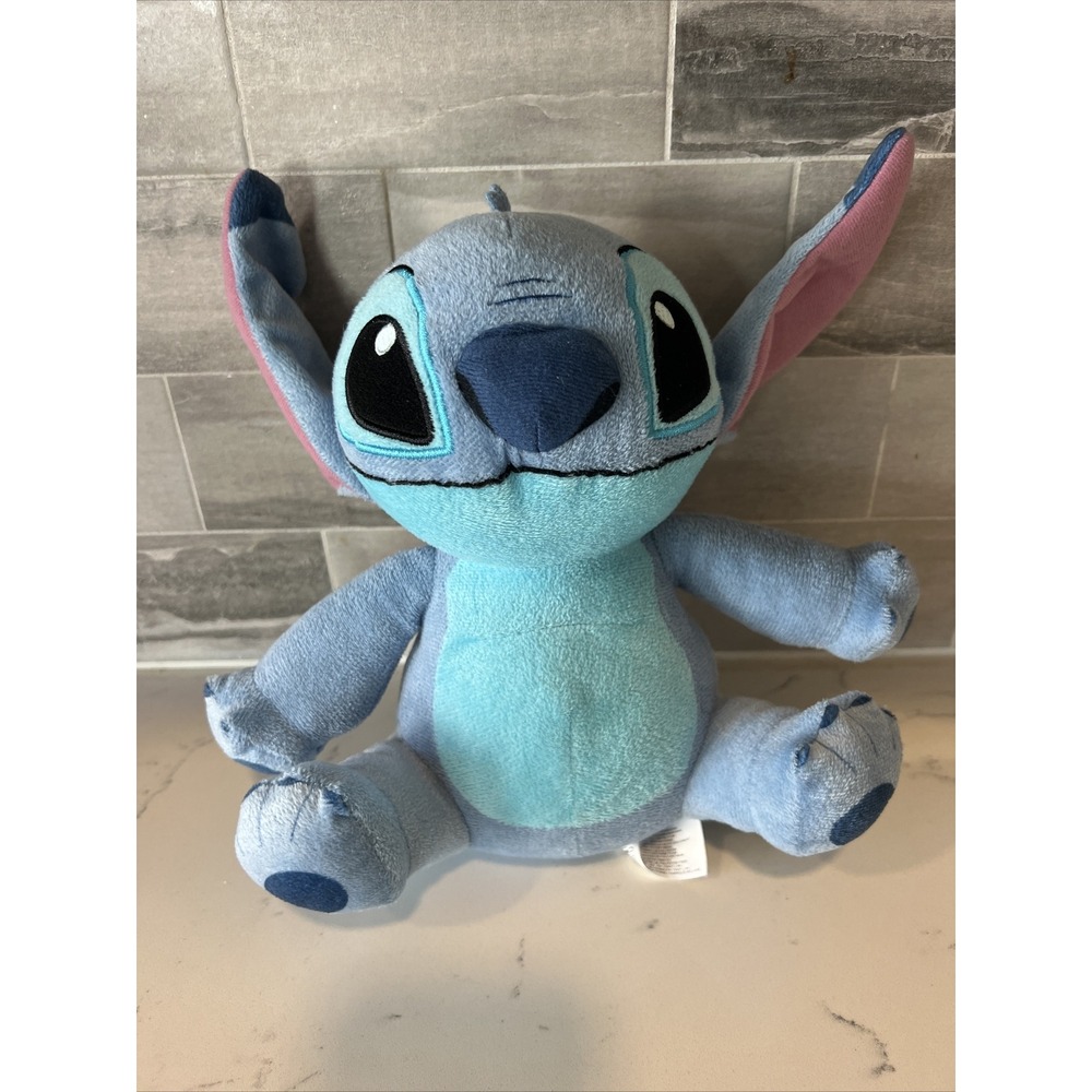Disney Stitch Stuffed Animal Plush Toy Alien Lilo & Stitch Blue 10 Inches